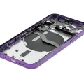 Back Housing W/ Small Parts For iPhone 12 Mini (US Version) (Used OEM Pull: Grade A) (Purple)