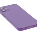 Back Housing W/ Small Parts For iPhone 12 Mini (US Version) (Used OEM Pull: Grade B) (Purple)