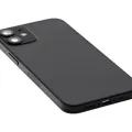 Back Housing W/ Small Parts For iPhone 12 Mini (US Version) (Used OEM Pull: Grade B) (Black)