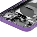 Back Housing W/ Small Parts For iPhone 12 Mini (US Version) (Used OEM Pull: Grade C) (Purple)