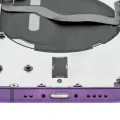 Back Housing W/ Small Parts For iPhone 12 Mini (US Version) (Used OEM Pull: Grade C) (Purple)