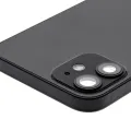 Back Housing W/ Small Parts For iPhone 12 Mini (US Version) (Used OEM Pull: Grade C) (Black)