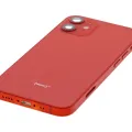 Back Housing W/ Small Parts For iPhone 12 Mini (US Version) (Used OEM Pull: Grade C) (Red)
