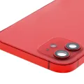 Back Housing W/ Small Parts For iPhone 12 (US Version) (Used OEM Pull: Grade A) (Red)