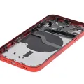 Back Housing W/ Small Parts For iPhone 12 (US Version) (Used OEM Pull: Grade B) (Red)