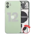 Back Housing W/ Small Parts For iPhone 12 (US Version) (Used OEM Pull: Grade B) (Green)