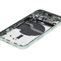 Back Housing W/ Small Parts For iPhone 12 (US Version) (Used OEM Pull: Grade B) (Green)