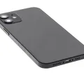 Задня кришка з малими деталями для iPhone 12 (US Version) (Used OEM Pull: Grade C) (чорний)