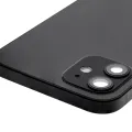 Задня кришка з малими деталями для iPhone 12 (US Version) (Used OEM Pull: Grade C) (чорний)