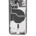 Back Housing W/ Small Parts For iPhone 12 (US Version) (Used OEM Pull: Grade C) (White)