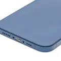 Задня кришка з малими деталями для iPhone 12 (US Version) (Used OEM Pull: Grade C) (синій)