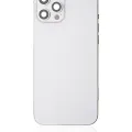 Back Housing W/ Small Parts For iPhone 12 Pro (EU / Global Version) (Used OEM Pull: Grade A) (Silver)