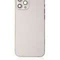 Back Housing W/ Small Parts For iPhone 12 Pro (US Version) (Used OEM Pull: Grade B) (Gold)