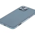 Back Housing W/ Small Parts For iPhone 12 Pro (US Version) (Used OEM Pull: Grade B) (Pacific Blue)