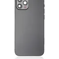 Back Housing W/ Small Parts For iPhone 12 Pro (US Version) (Used OEM Pull: Grade C) (Graphite)
