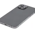 Back Housing W/ Small Parts For iPhone 12 Pro (US Version) (Used OEM Pull: Grade C) (Graphite)