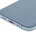 Back Housing W/ Small Parts For iPhone 12 Pro (US Version) (Used OEM Pull: Grade C) (Pacific Blue)