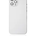 Back Housing W/ Small Parts For iPhone 12 Pro Max (US Version) (Used OEM Pull: Grade B) (Silver)