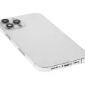 Back Housing W/ Small Parts For iPhone 12 Pro Max (US Version) (Used OEM Pull: Grade B) (Silver)