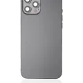 Back Housing W/ Small Parts For iPhone 12 Pro Max (US Version) (Used OEM Pull: Grade C) (Graphite)