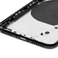 Back Housing W/ Small Components Pre-Installed For iPhone SE (2020) (Used OEM Pull: Grade B) (Black)
