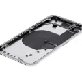 Back Housing W/ Small Components Pre-Installed For iPhone SE (2020) (Used OEM Pull: Grade B) (White)