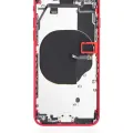 Back Housing W/ Small Components Pre-Installed For iPhone SE (2020) (Used OEM Pull: Grade B) (Red)