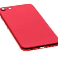 Back Housing W/ Small Components Pre-Installed For iPhone SE (2020) (Used OEM Pull: Grade B) (Red)