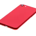 Back Housing W/ Small Components Pre-Installed For iPhone SE (2020) (Used OEM Pull: Grade C) (Red)