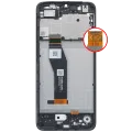 LCD Assembly With Frame For Motorola Moto E13 (XT2345 / 2023) (Refurbished) (All Colors)