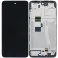 Дисплейний модуль (LCD) з рамкою для Motorola Moto G53 (XT2335 / 2022) (Refurbished) (Усі кольори)