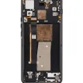 OLED Assembly With Frame For Motorola Moto ThinkPhone (XT2309 / 2023) (Refurbished) (Carbon Black)