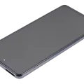 Дисплейний модуль (OLED) з рамкою для Samsung Galaxy A52 4G (A525 / 2021) / A52 5G (A526 / 2021) / A52S 5G (A528 / 2021) (6.46") (Aftermarket Plus) (Awesome Black)