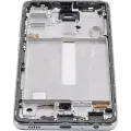 OLED Assembly With Frame For Samsung Galaxy A52 4G (A525 / 2021) / A52 5G (A526 / 2021) / A52S 5G (A528 / 2021) (6.46") (Aftermarket Plus) (Awesome White)