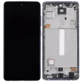 OLED Assembly With Frame For Samsung Galaxy A52 4G (A525 / 2021) / A52 5G (A526 / 2021) / A52S 5G (A528 / 2021) (6.46") (Aftermarket Plus) (Awesome Violet)
