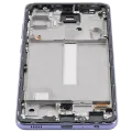 OLED Assembly With Frame For Samsung Galaxy A52 4G (A525 / 2021) / A52 5G (A526 / 2021) / A52S 5G (A528 / 2021) (6.46") (Aftermarket Plus) (Awesome Violet)