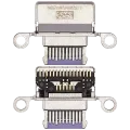 Charging Port Only For iPad Air 4 / iPad Air 5 (Soldering Required) (Purple) (10 Pack)