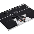Top Case with Battery and Keyboard (ANSI US) For MacBook Air 13" A2681 (2022) (Silver)