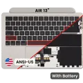 Top Case with Battery and Keyboard (ANSI US) For MacBook Air 13" A2681 (2022) (Starlight)