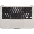 Top Case with Battery and Keyboard (ANSI US) For MacBook Air 13" A2681 (2022) (Starlight)