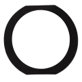 Tesa Tape Home Button Adhesive Ring For iPad (Tesa 61395)