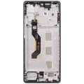 OLED Assembly With Frame For Motorola Moto G85 (XT2427-3 / 2024) (Refurbished) (Urban Grey)