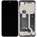 LCD Assembly With Frame For Motorola Moto G34 (XT2363 / 2023) / G45 5G (XT2369 / 2024) (Refurbished) (All Colors)