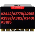 LCD Panel Only For MacBook Pro 14" (A2442 / A2779 / A2918 / A2992 / A3112 / A3401 / A3185) (With All Years) (Aftermarket Plus)