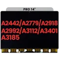 LCD Panel Only For MacBook Pro 14" (A2442 / A2779 / A2918 / A2992 / A3112 / A3401 / A3185) (With All Years) (Aftermarket Plus)