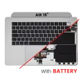 Top Case Assembly With Battery And Keyboard For MacBook Air 15" (A2941 / Mid 2023) (UK Keyboard) (Silver)