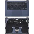 Top Case with Battery and Keyboard (ISO UK) For MacBook Air 15" A2941 (2023) (Midnight)