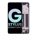 LCD Assembly With Frame For Motorola Moto G Stylus 4G (XT2317 / 2023) (Genuine OEM) (Blue)