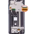 LCD Assembly With Frame For Motorola Moto G Stylus 4G (XT2317 / 2023) (Genuine OEM) (Blue)