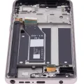 LCD Assembly With Frame For Motorola Moto G Stylus 4G (XT2317 / 2023) (Genuine OEM) (Pink)